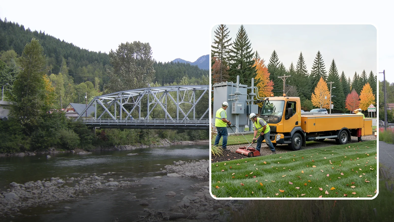 Substation Grounds Maintenance in Skykomish, King County, WA - Vegetation and grounds maintenance at electrical substations for safety, clearance, and reliability.