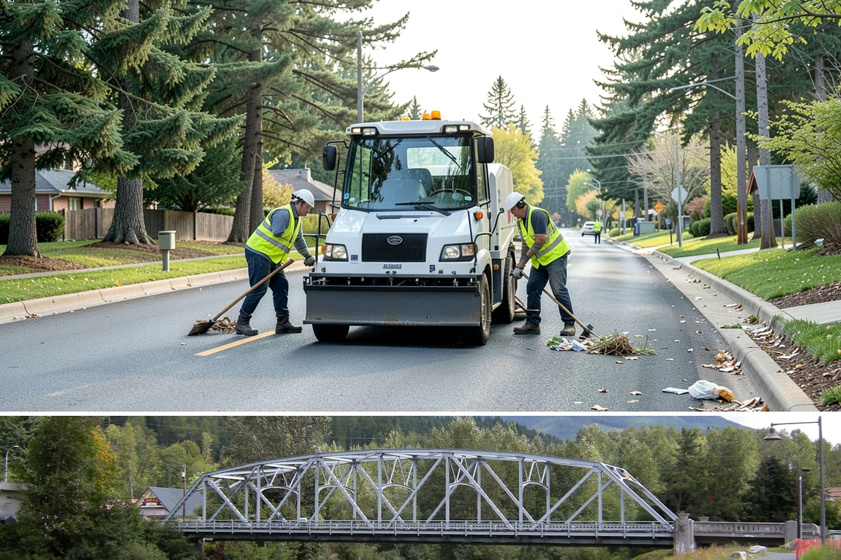 Substation Grounds Maintenance in Skykomish, King County, WA - Vegetation control is concentrated in the growing season, with yard and perimeter upkeep maintained year-round.