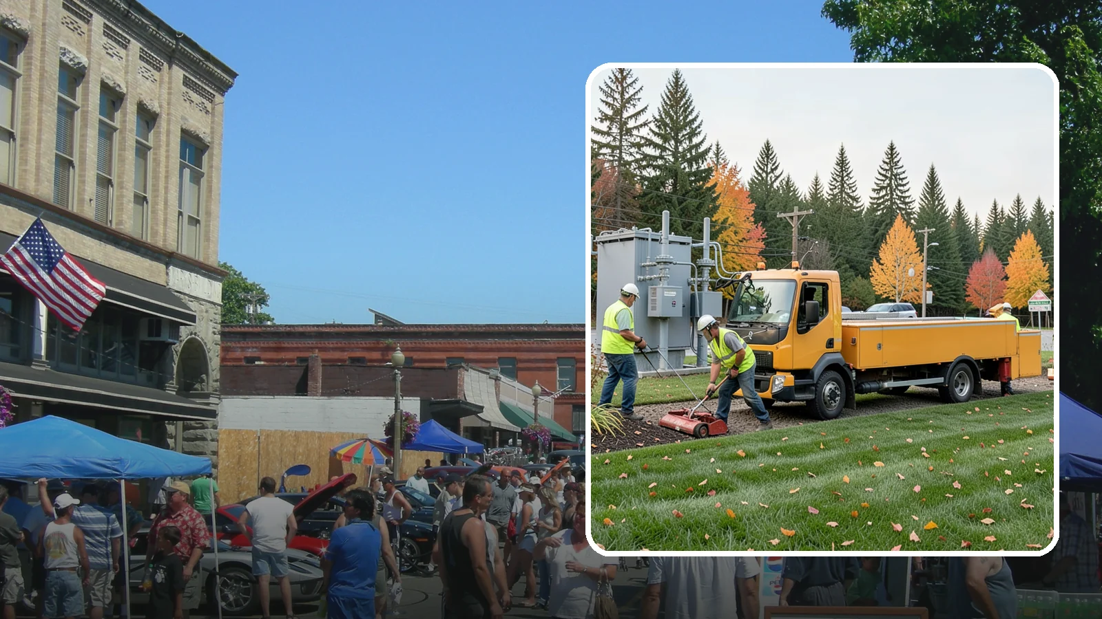 Substation Grounds Maintenance in Snohomish, Snohomish County, WA - Vegetation and grounds maintenance at electrical substations for safety, clearance, and reliability.