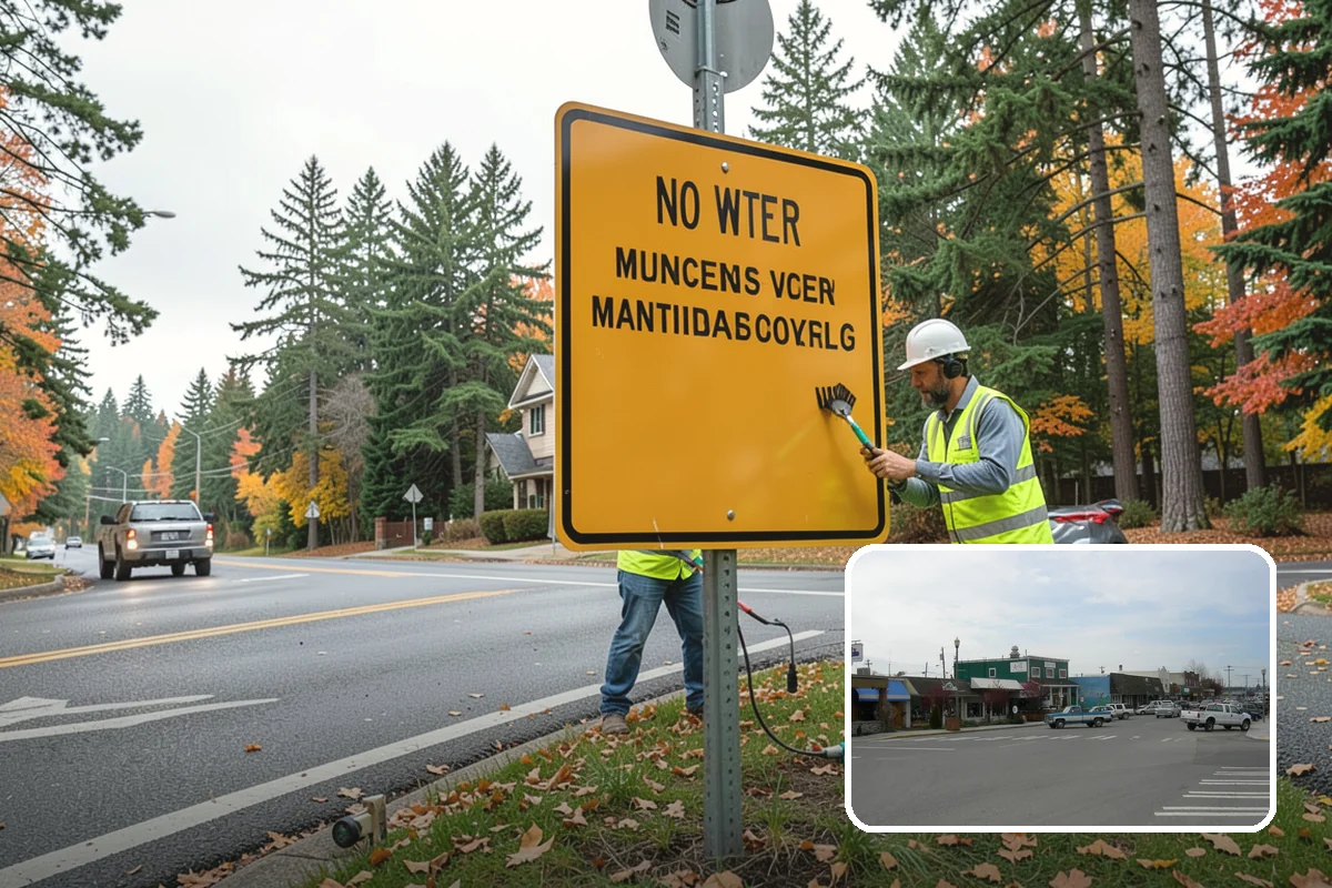 Substation Grounds Maintenance in Stanwood, Snohomish County, WA - Maintains required clearances around energized equipment