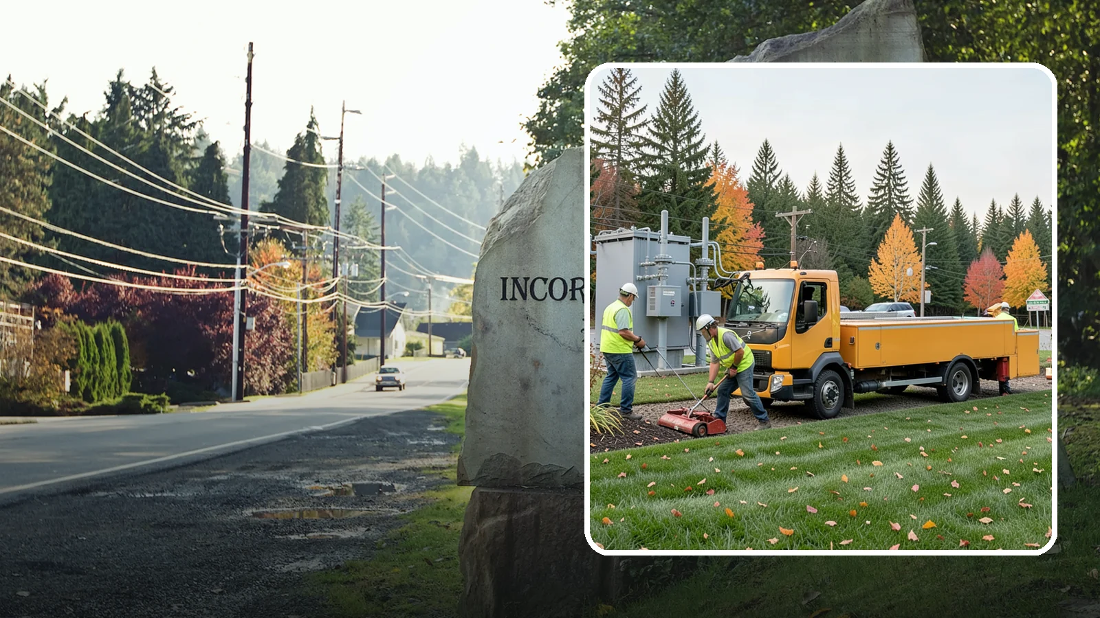 Substation Grounds Maintenance in Wilkeson, Pierce County, WA - Vegetation and grounds maintenance at electrical substations for safety, clearance, and reliability.