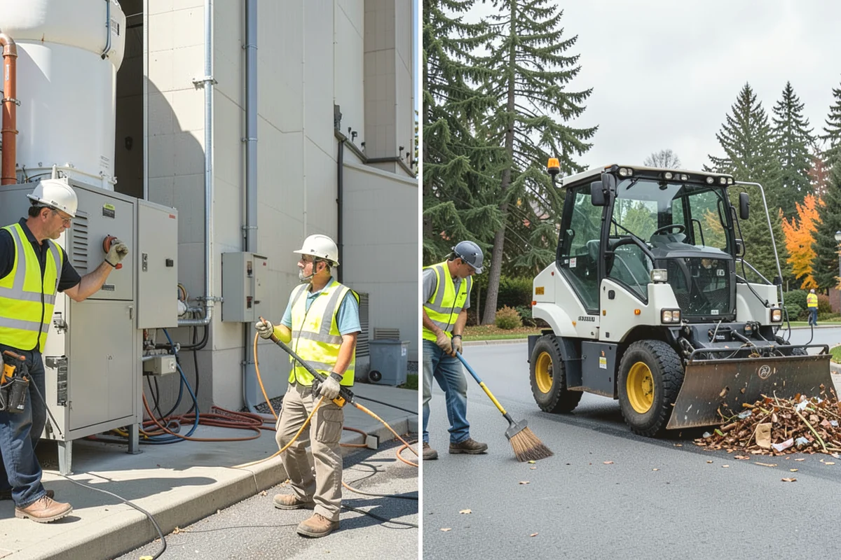 Swale Maintenance in Anacortes, Skagit County, WA - Inspect the swale for sediment, erosion, and vegetation condition