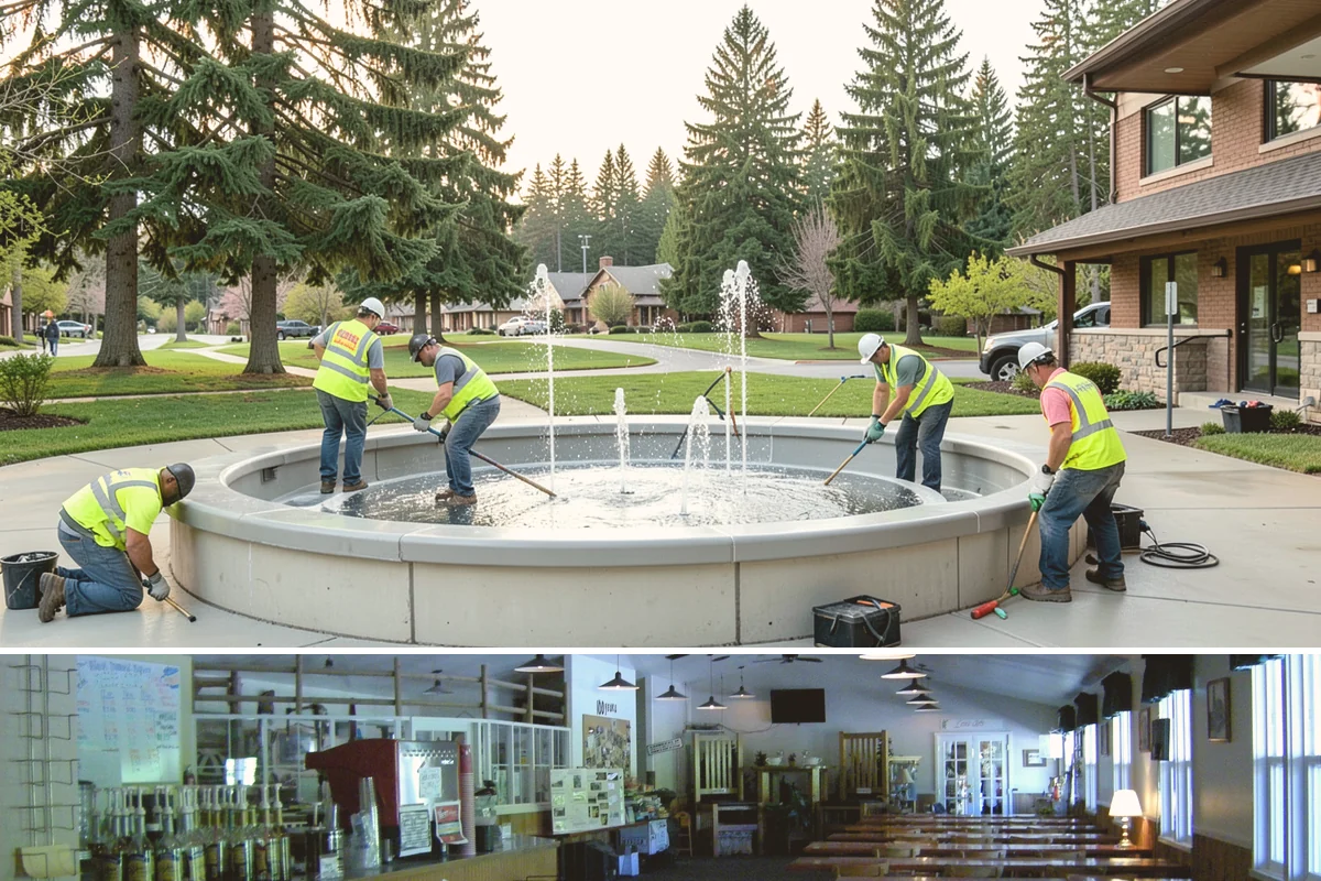 Swale Maintenance in Black Diamond, King County, WA - Swale maintenance is cycled through the growing season, with a fall service to ensure treatment and conveyance are optimal for...