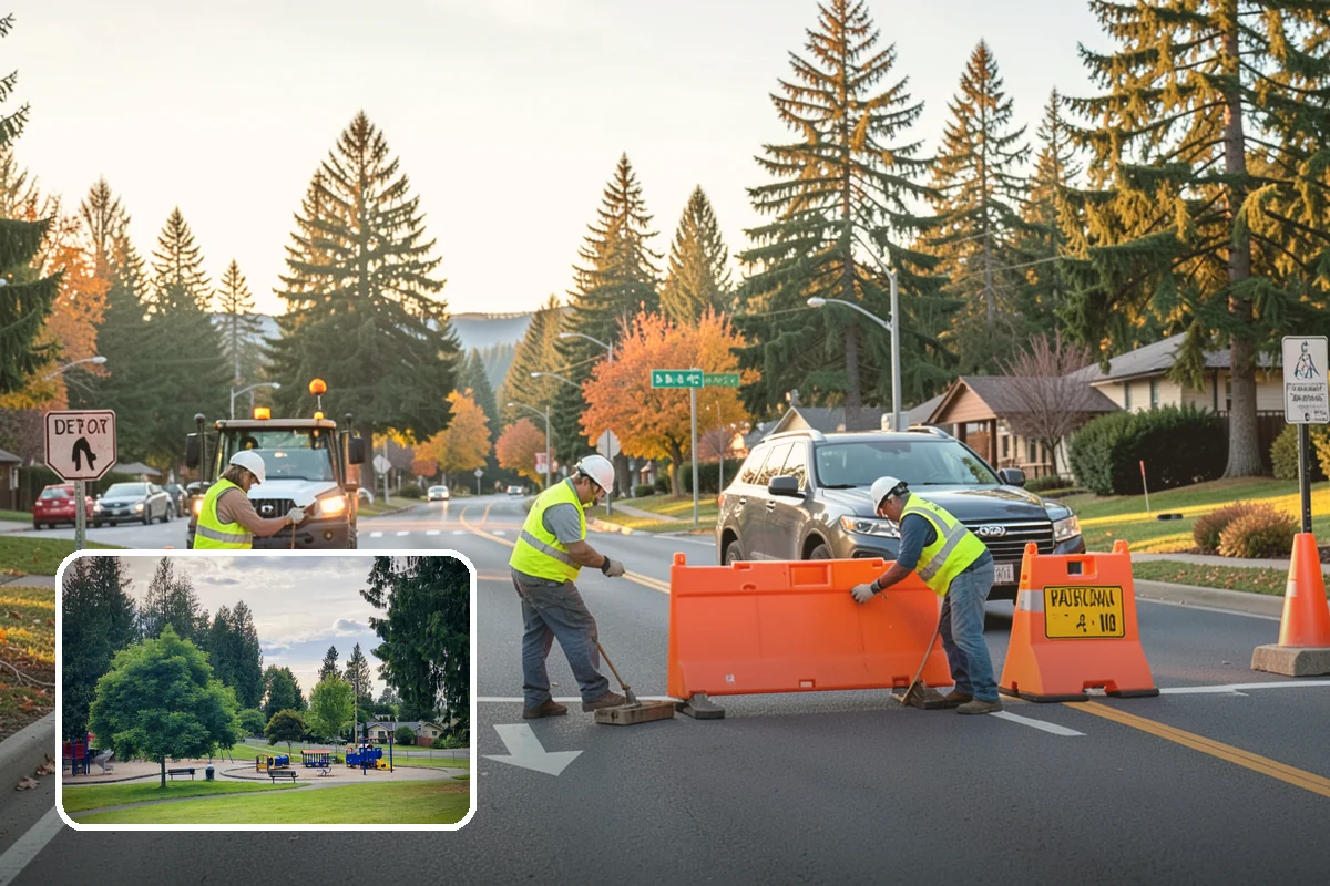 Swale Maintenance in Bonney Lake, Pierce County, WA - Preserves the treatment credit these facilities provide