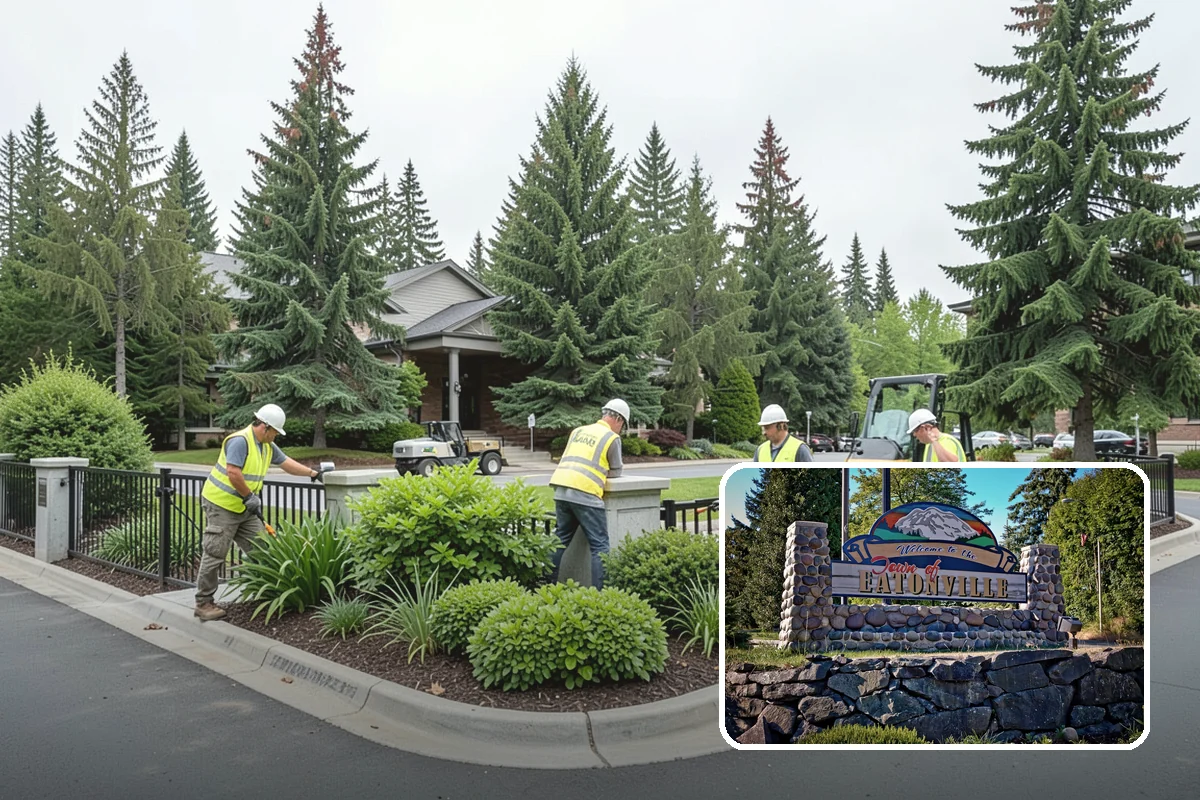Swale Maintenance in Eatonville, Pierce County, WA - Preserves the treatment credit these facilities provide