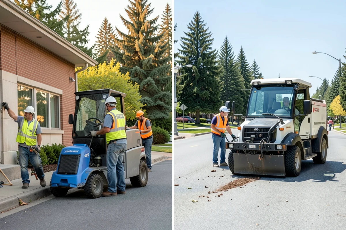 Swale Maintenance in Kenmore, King County, WA - Inspect the swale for sediment, erosion, and vegetation condition