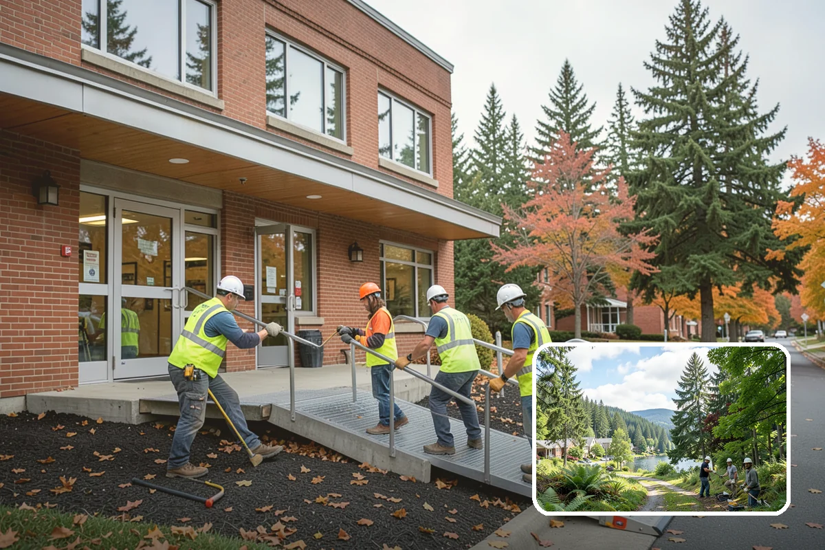 Swale Maintenance in Lake Forest Park, King County, WA - Preserves the treatment credit these facilities provide