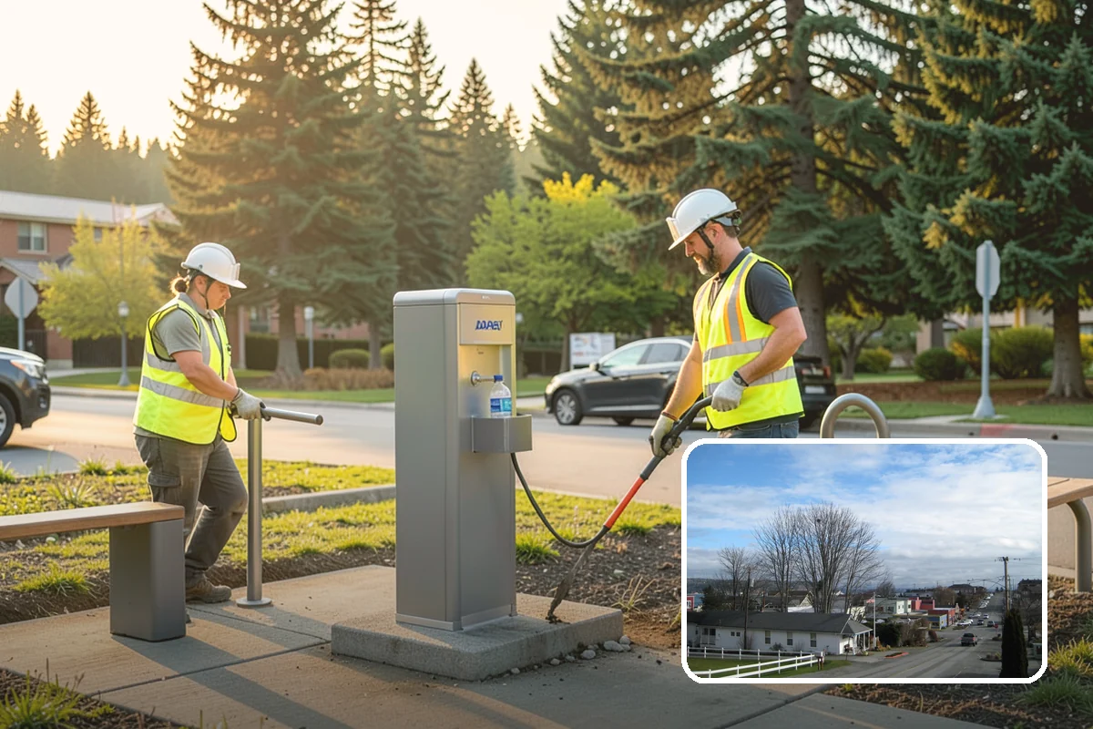 Swale Maintenance in Langley, Island County, WA - Preserves the treatment credit these facilities provide