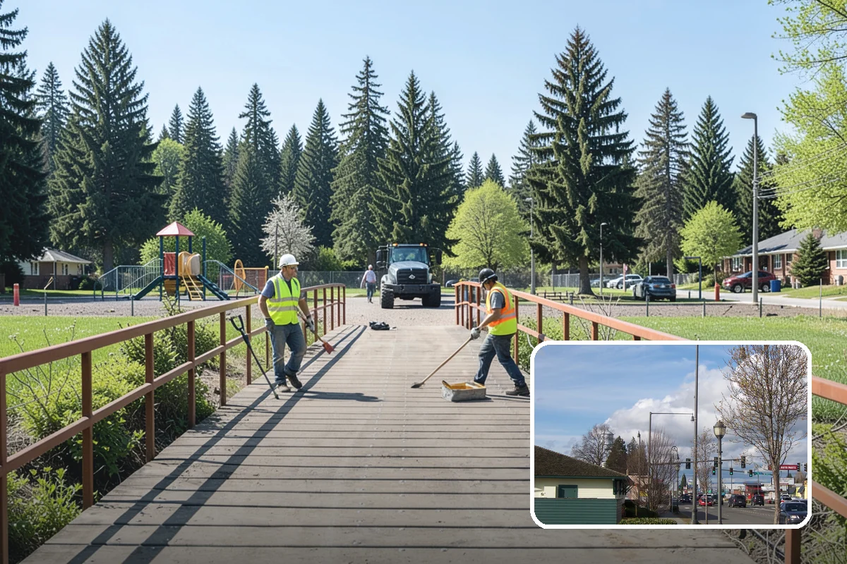 Swale Maintenance in Marysville, Snohomish County, WA - Preserves the treatment credit these facilities provide