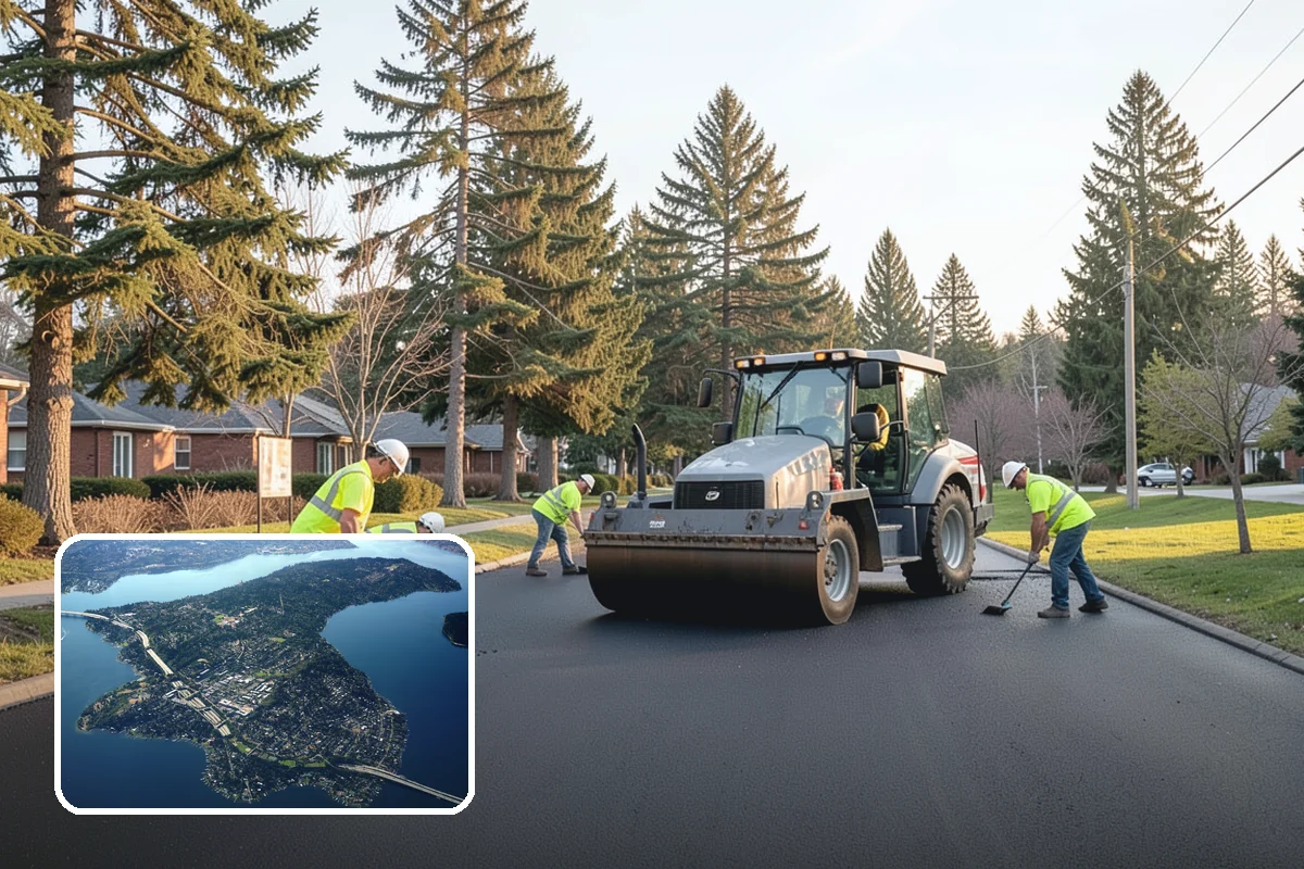 Swale Maintenance in Mercer Island, King County, WA - Preserves the treatment credit these facilities provide