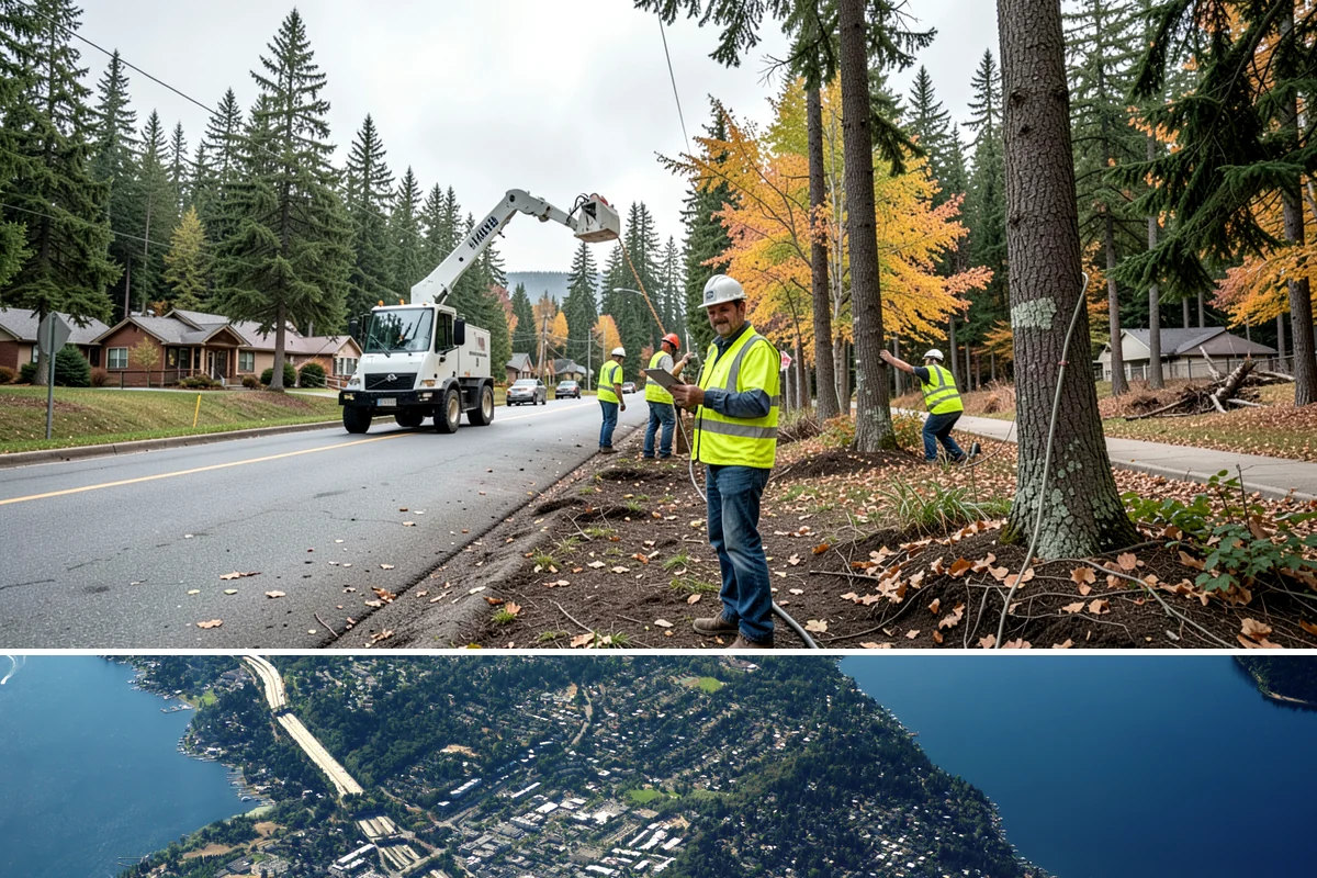 Swale Maintenance in Mercer Island, King County, WA - Swale maintenance is cycled through the growing season, with a fall service to ensure treatment and conveyance are optimal for...