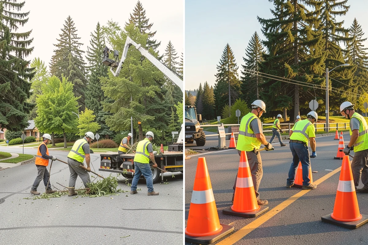 Swale Maintenance in Mount Vernon, Skagit County, WA - Inspect the swale for sediment, erosion, and vegetation condition