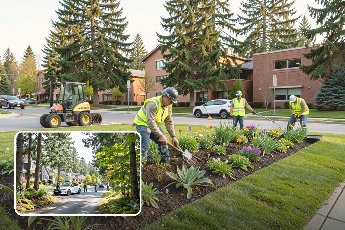 Swale Maintenance in Normandy Park, King County, WA - Preserves the treatment credit these facilities provide