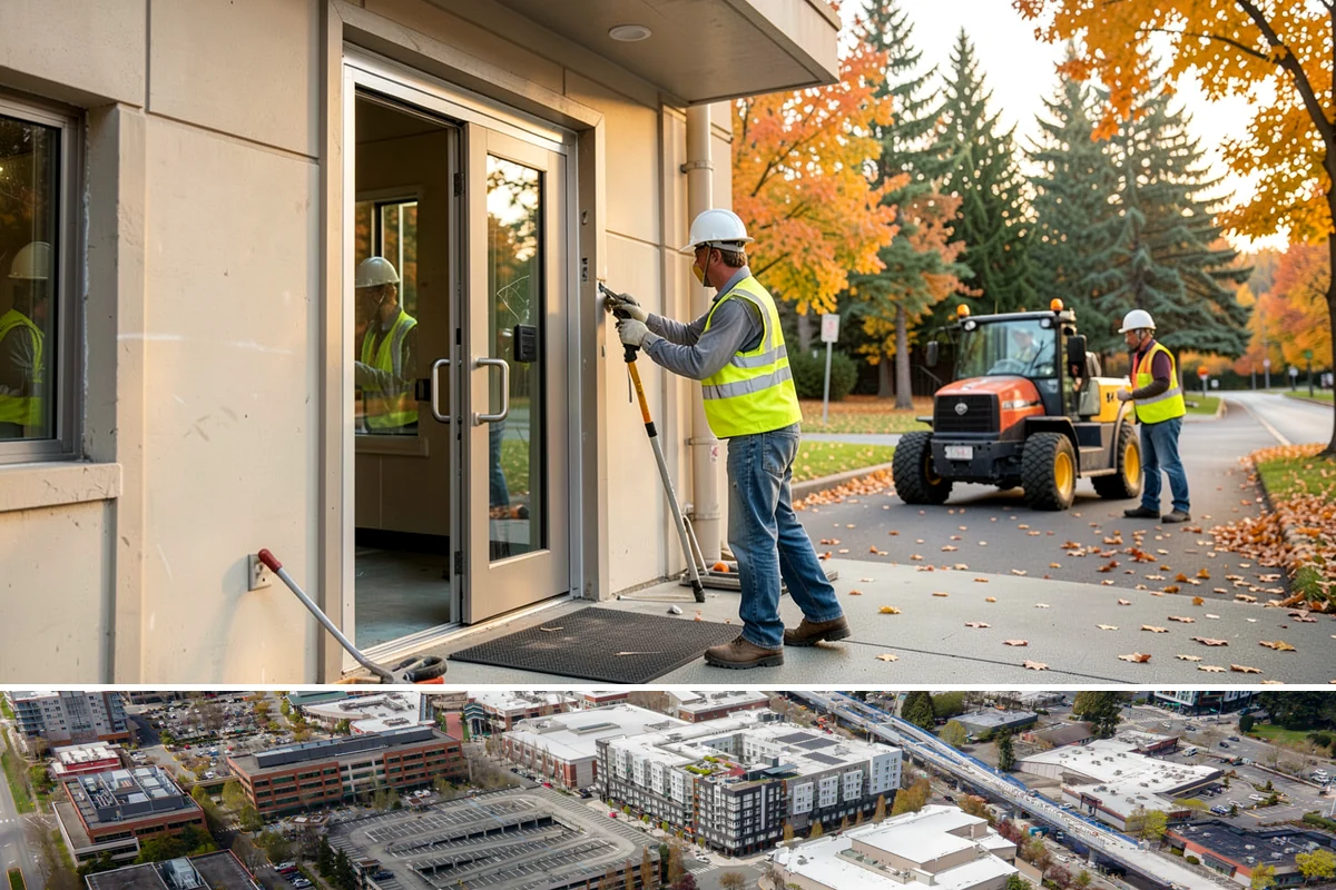 Swale Maintenance in Redmond, King County, WA - Swale maintenance is cycled through the growing season, with a fall service to ensure treatment and conveyance are optimal for...
