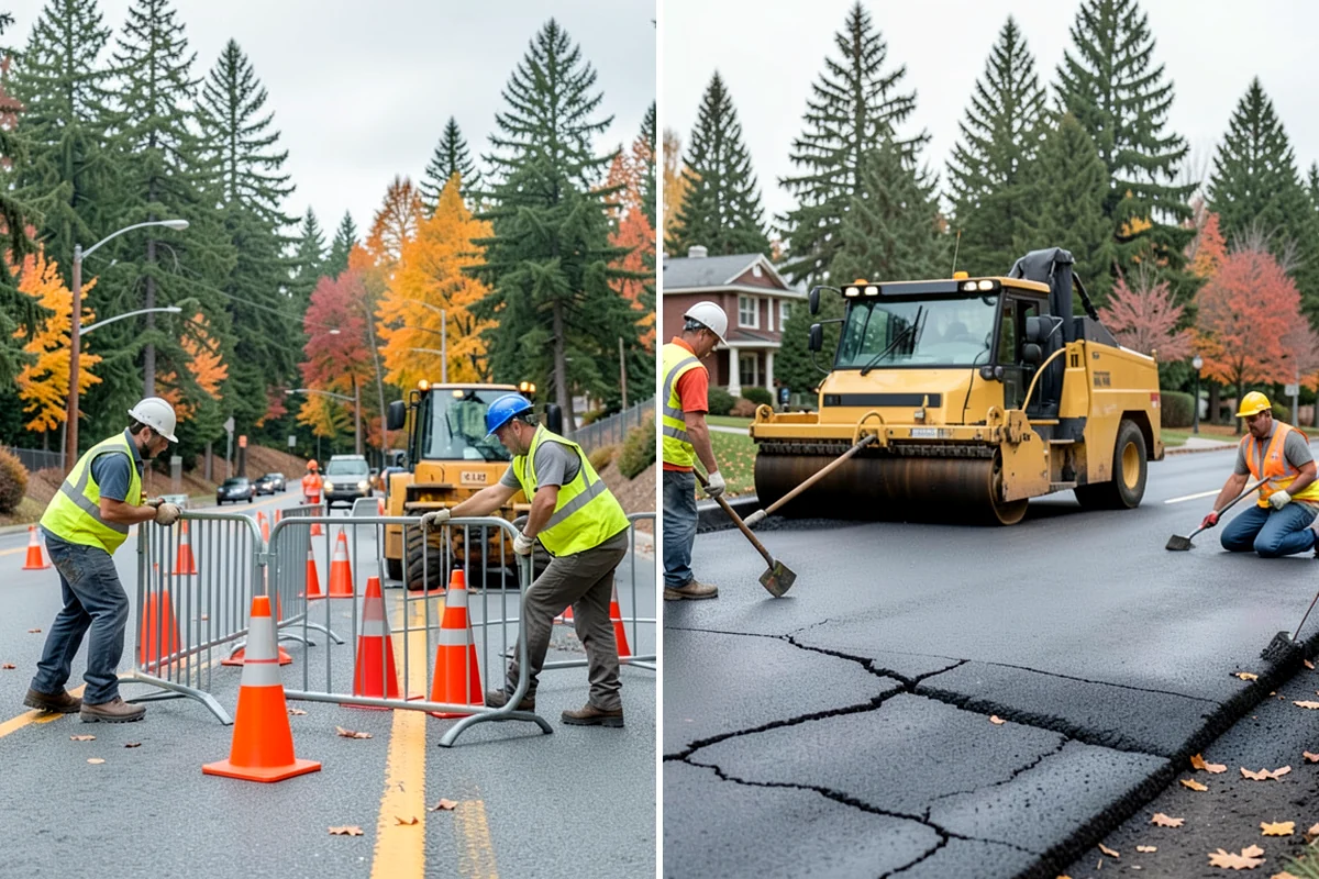 Swale Maintenance in Sedro-Woolley, Skagit County, WA - Inspect the swale for sediment, erosion, and vegetation condition