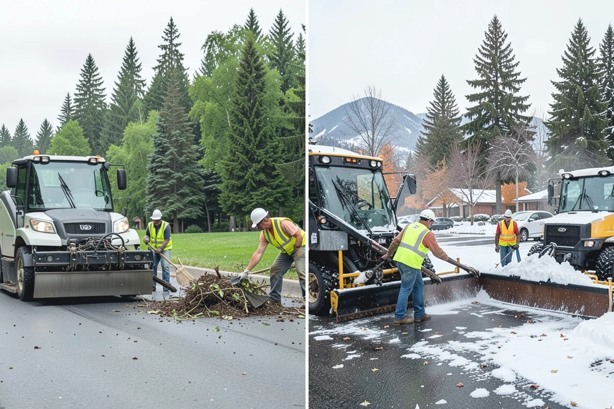 Swale Maintenance in Skykomish, King County, WA - Inspect the swale for sediment, erosion, and vegetation condition