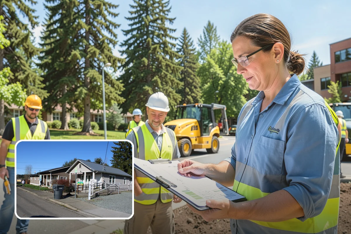 Swale Maintenance in South Prairie, Pierce County, WA - Preserves the treatment credit these facilities provide