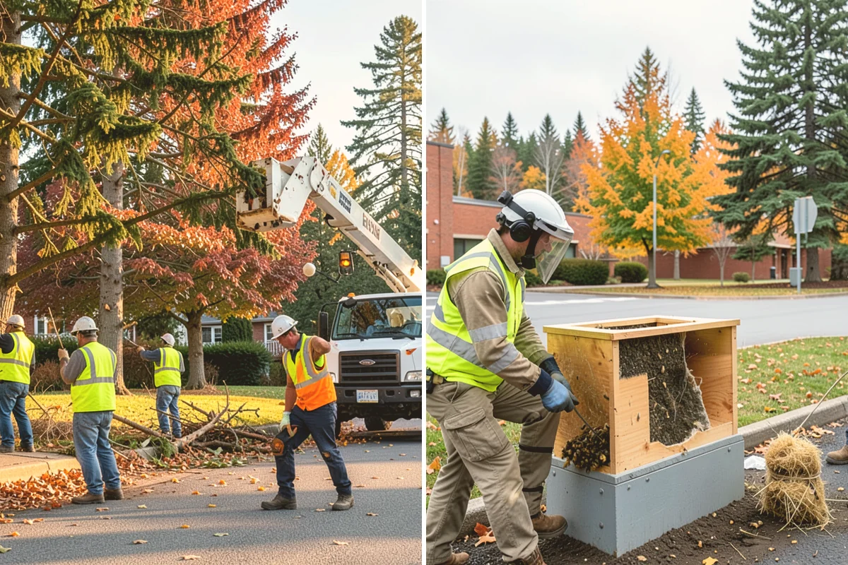 Swale Maintenance in Stanwood, Snohomish County, WA - Inspect the swale for sediment, erosion, and vegetation condition