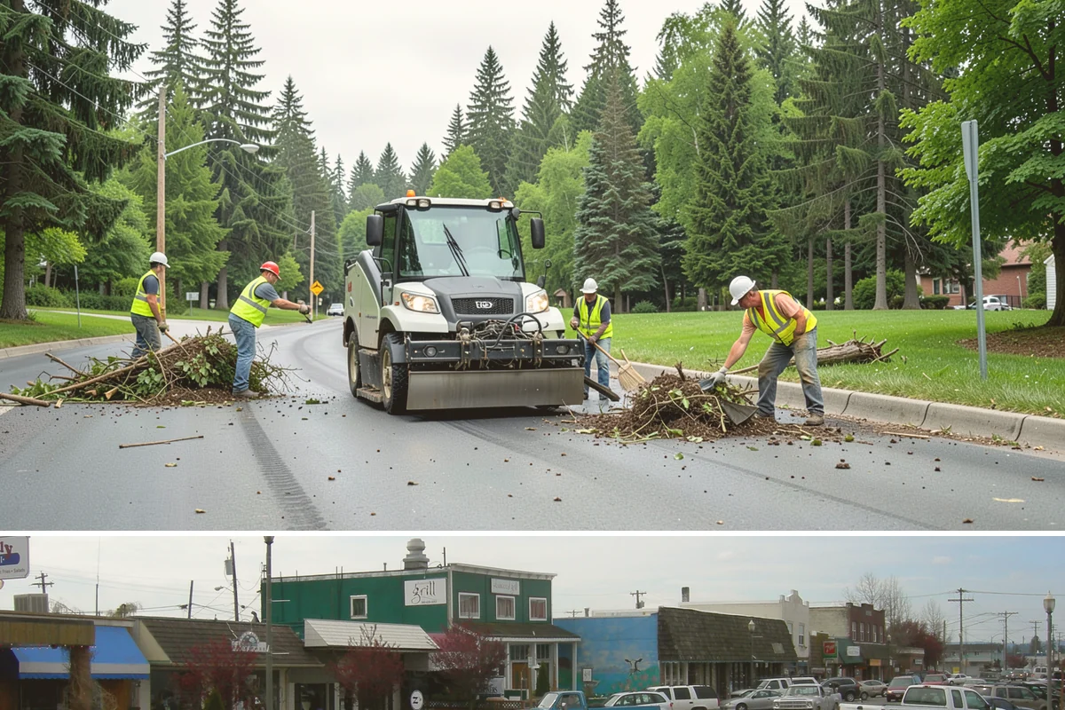 Swale Maintenance in Stanwood, Snohomish County, WA - Swale maintenance is cycled through the growing season, with a fall service to ensure treatment and conveyance are optimal for...