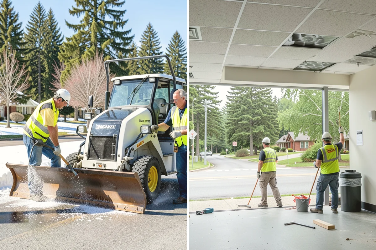 Swale Maintenance in University Place, Pierce County, WA - Inspect the swale for sediment, erosion, and vegetation condition