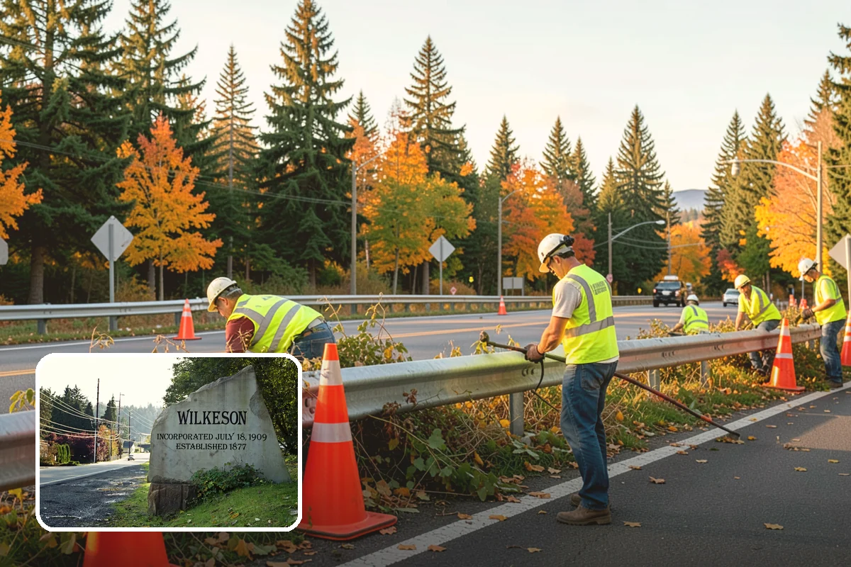 Swale Maintenance in Wilkeson, Pierce County, WA - Preserves the treatment credit these facilities provide