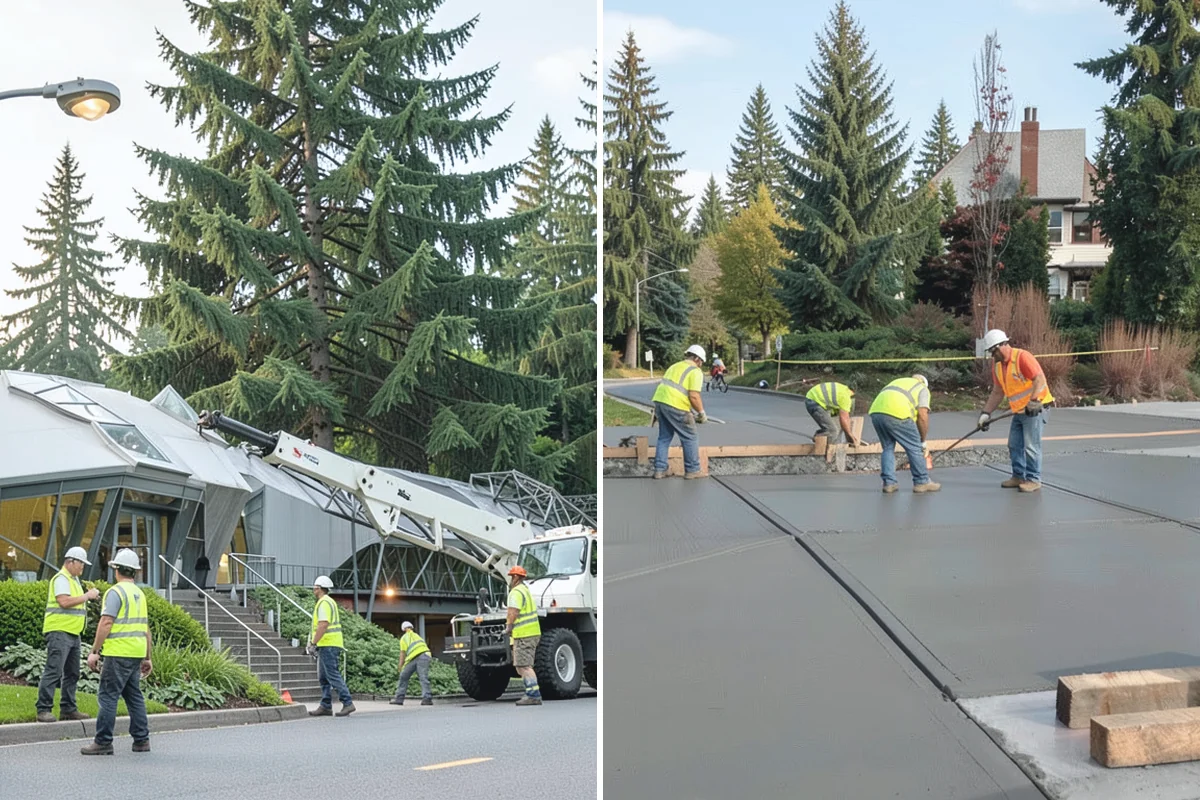 Swale Maintenance in Wilkeson, Pierce County, WA - Inspect the swale for sediment, erosion, and vegetation condition