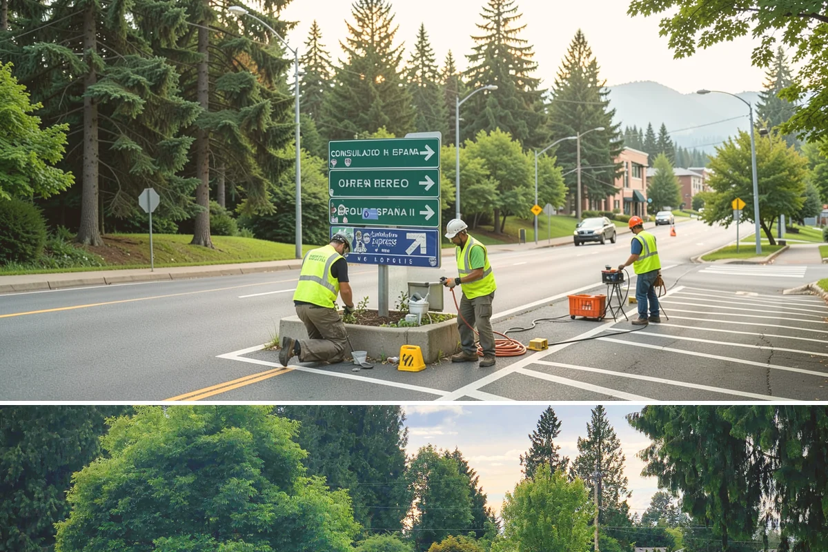 Temporary Fencing in Bonney Lake, Pierce County, WA - Demand peaks in the summer construction and event season, with wind bracing emphasized during fall and winter installs.