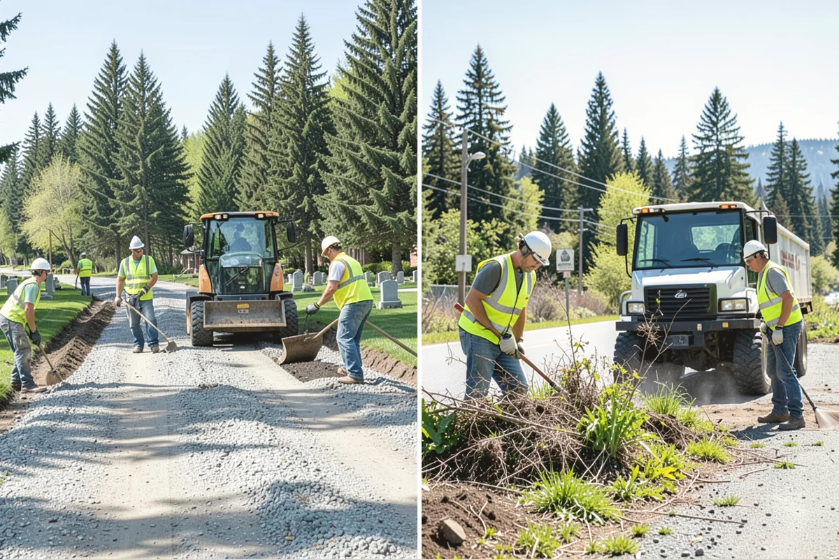 Temporary Fencing in Carnation, King County, WA - Confirm perimeter, duration, and access points