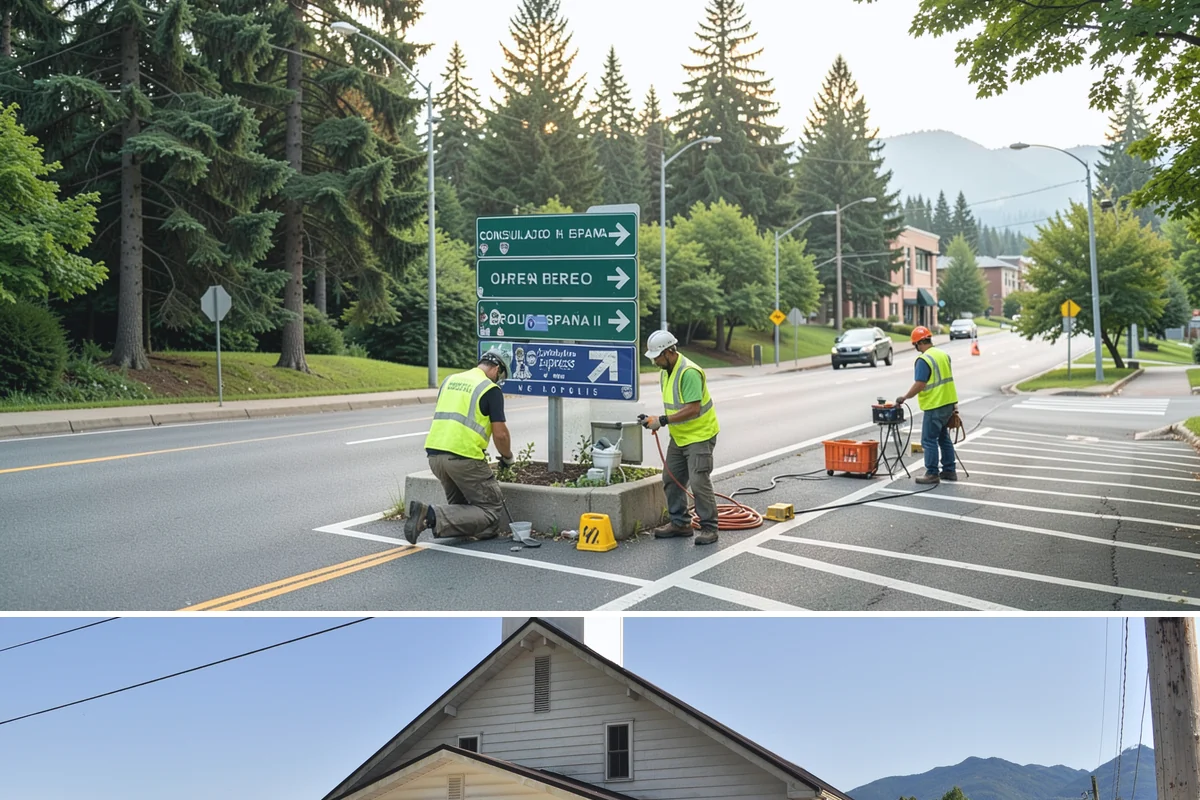 Temporary Fencing in Concrete, Skagit County, WA - Demand peaks in the summer construction and event season, with wind bracing emphasized during fall and winter installs.