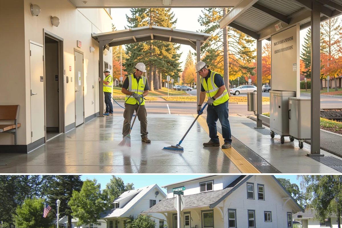 Temporary Fencing in DuPont, Pierce County, WA - Demand peaks in the summer construction and event season, with wind bracing emphasized during fall and winter installs.