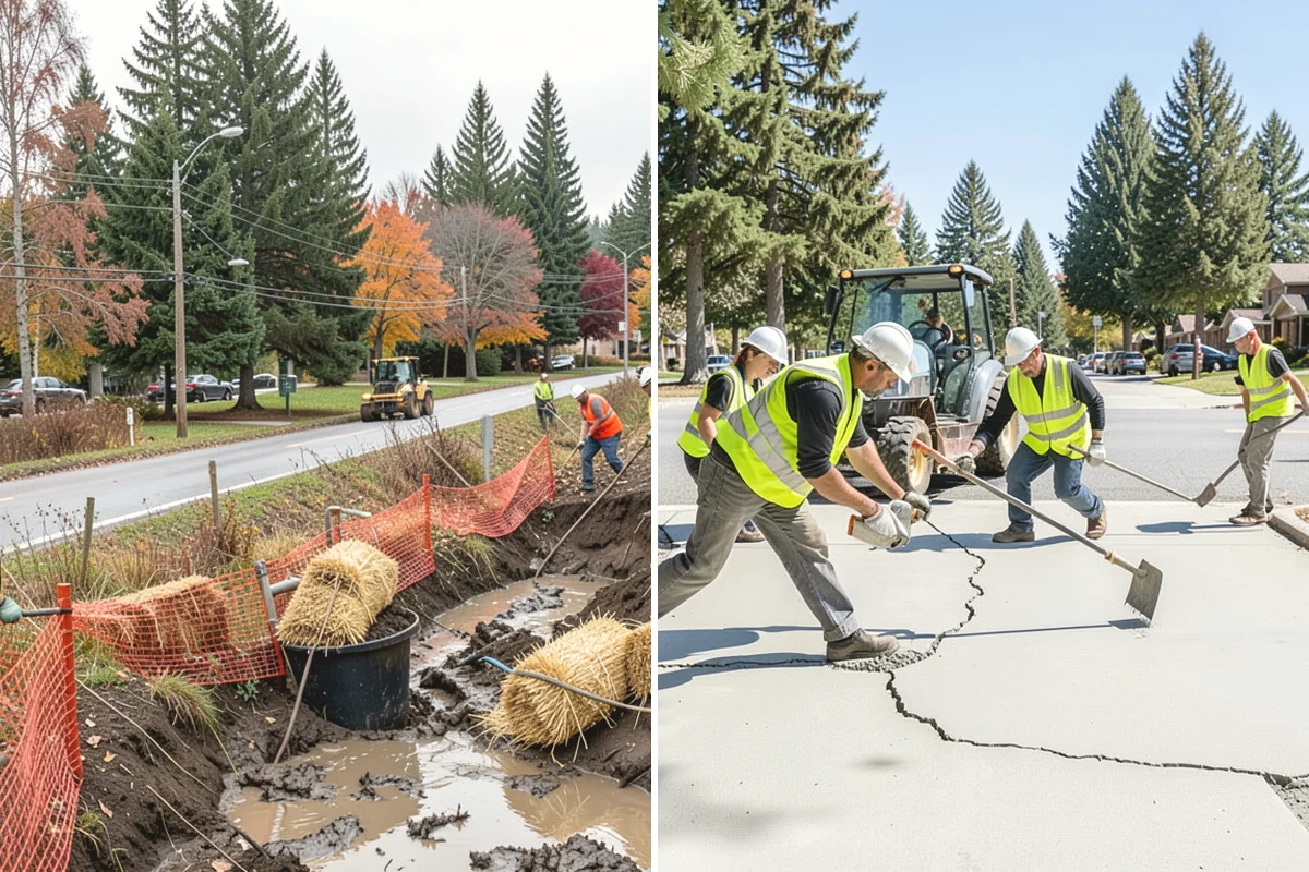 Temporary Fencing in Edgewood, Pierce County, WA - Confirm perimeter, duration, and access points