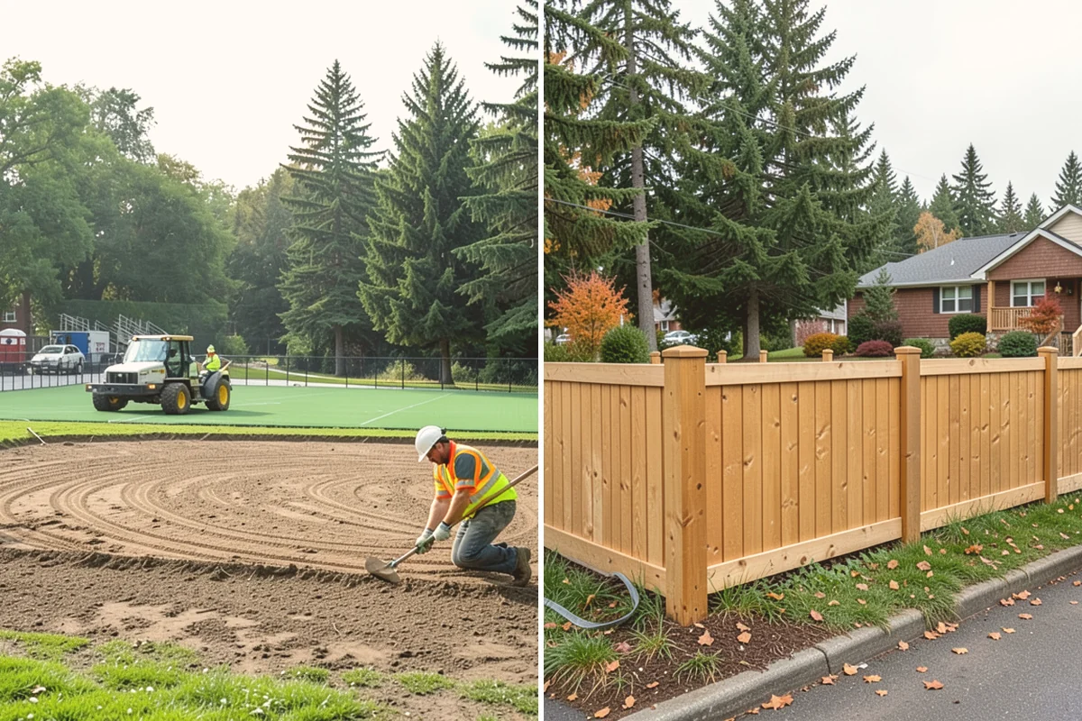 Temporary Fencing in Fife, Pierce County, WA - Confirm perimeter, duration, and access points