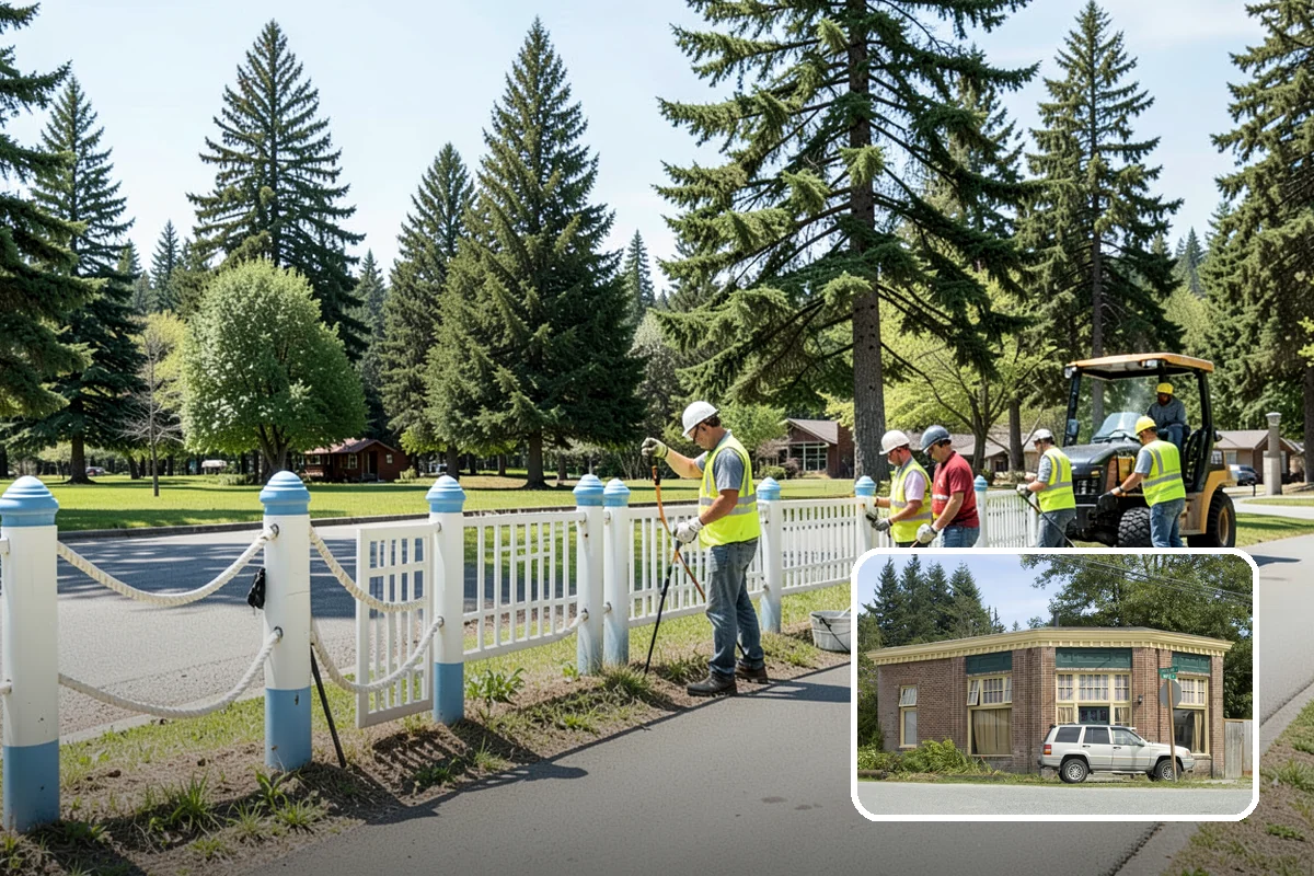Temporary Fencing in Hamilton, Skagit County, WA - Rapid perimeter security for sites and events