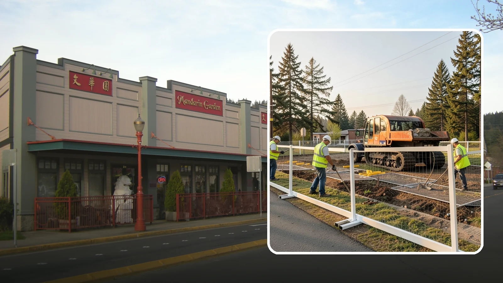 Temporary Fencing in Issaquah, King County, WA - Temporary fencing secures work sites, events, and hazards on public property quickly and safely.