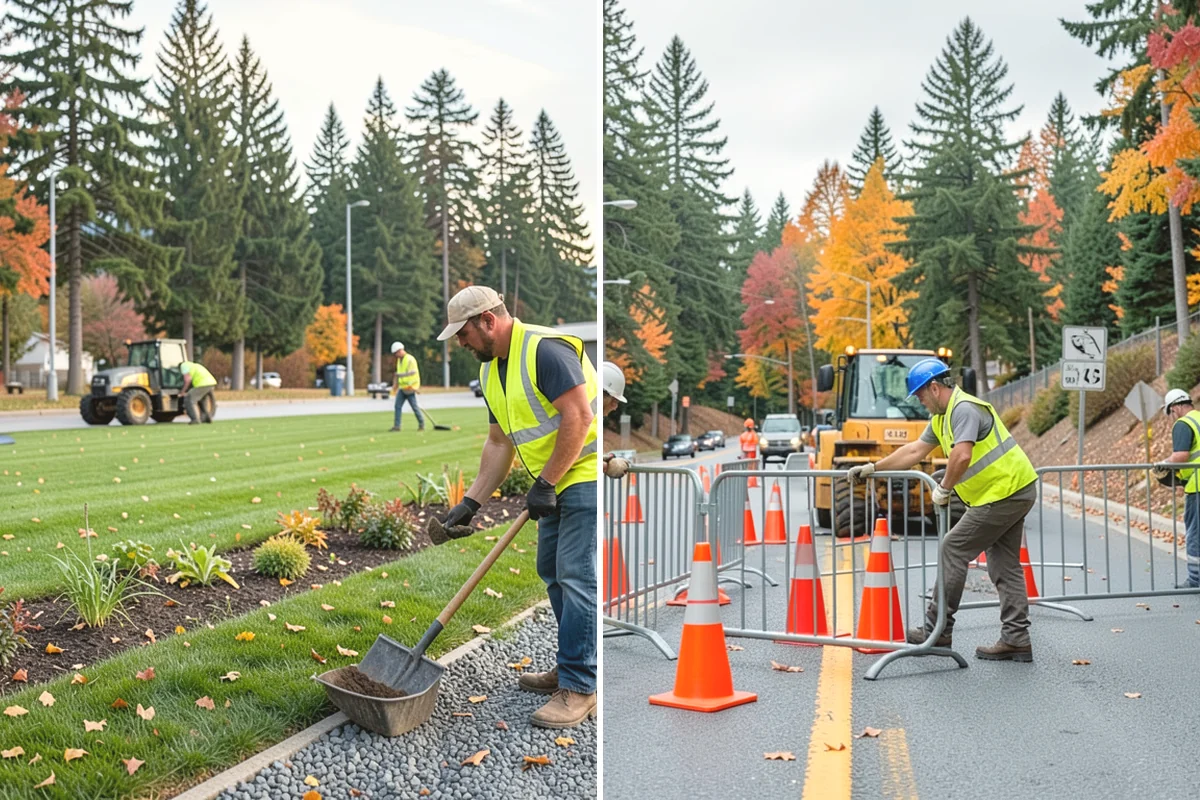 Temporary Fencing in Issaquah, King County, WA - Confirm perimeter, duration, and access points