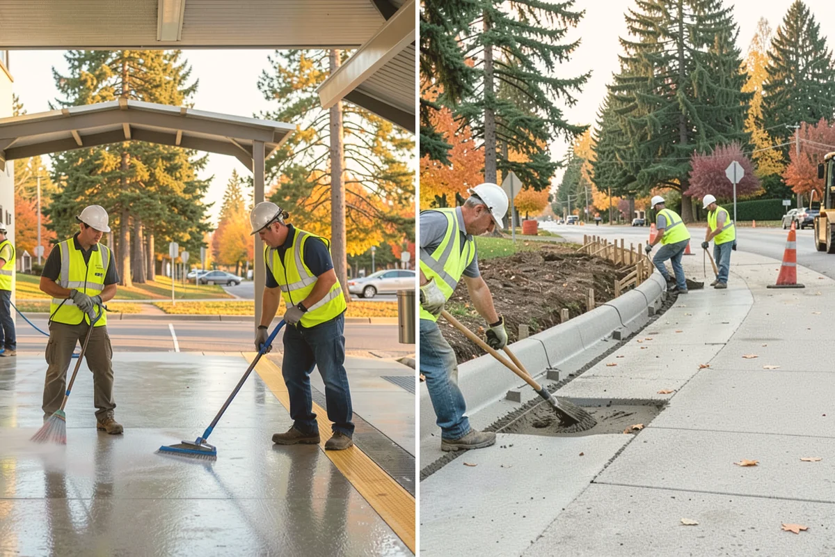 Temporary Fencing in Kirkland, King County, WA - Confirm perimeter, duration, and access points