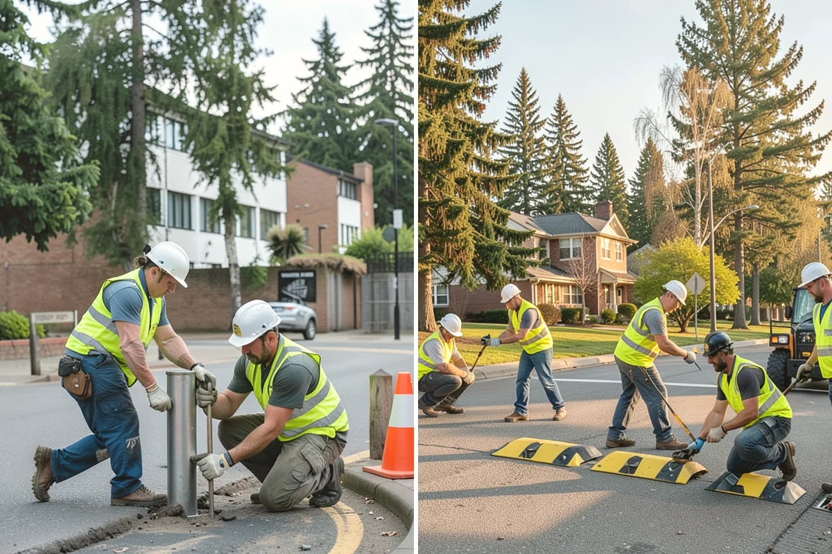 Temporary Fencing in La Conner, Skagit County, WA - Confirm perimeter, duration, and access points