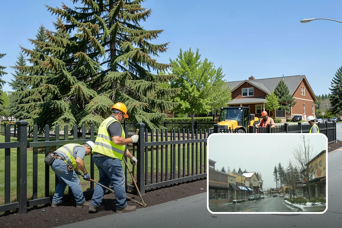 Temporary Fencing in Mill Creek, Snohomish County, WA - Rapid perimeter security for sites and events