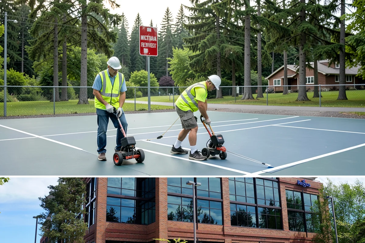 Temporary Fencing in Mountlake Terrace, Snohomish County, WA - Demand peaks in the summer construction and event season, with wind bracing emphasized during fall and winter installs.