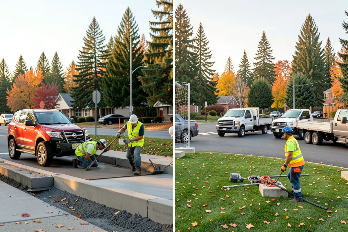 Temporary Fencing in Normandy Park, King County, WA - Confirm perimeter, duration, and access points