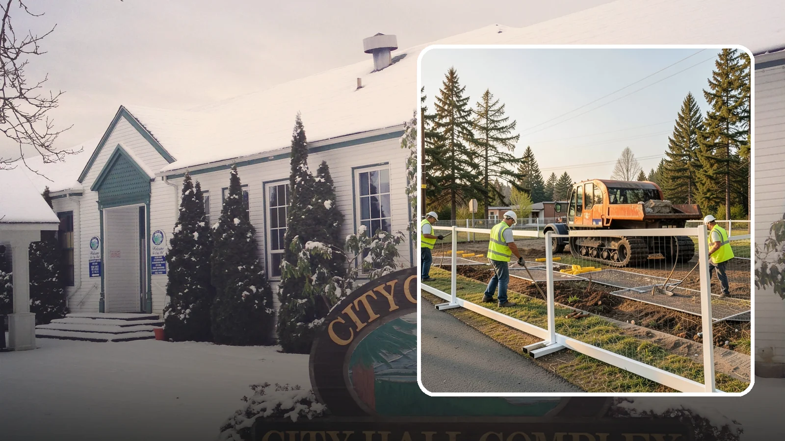 Temporary Fencing in Pacific, King County, WA - Temporary fencing secures work sites, events, and hazards on public property quickly and safely.