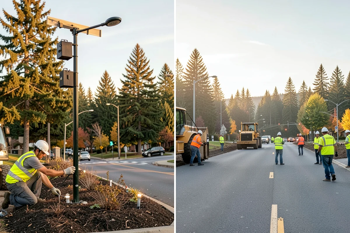 Temporary Fencing in Seattle, King County, WA - Confirm perimeter, duration, and access points