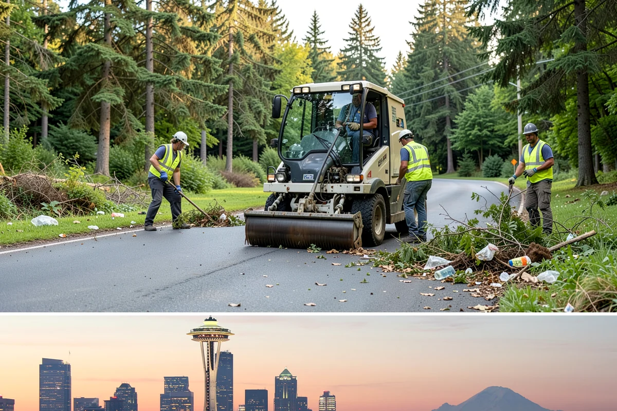 Temporary Fencing in Seattle, King County, WA - Demand peaks in the summer construction and event season, with wind bracing emphasized during fall and winter installs.