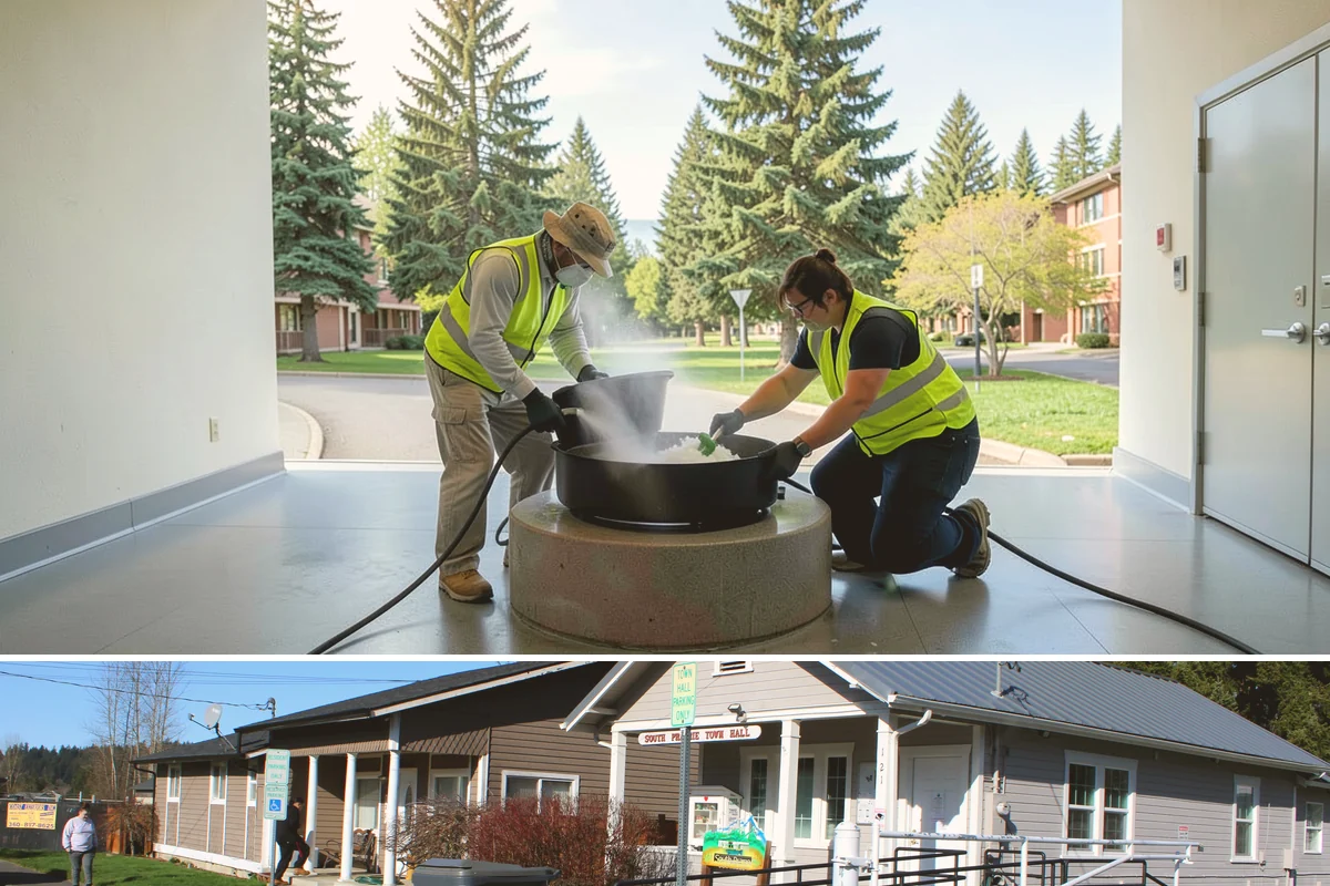 Temporary Fencing in South Prairie, Pierce County, WA - Demand peaks in the summer construction and event season, with wind bracing emphasized during fall and winter installs.