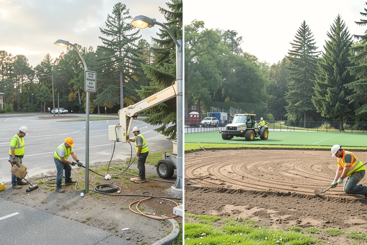 Temporary Fencing in Tukwila, King County, WA - Confirm perimeter, duration, and access points