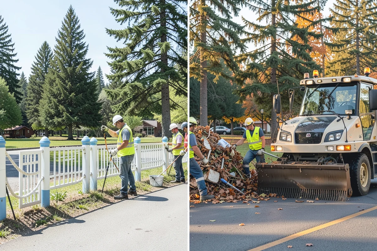 Temporary Fencing in Woodinville, King County, WA - Confirm perimeter, duration, and access points