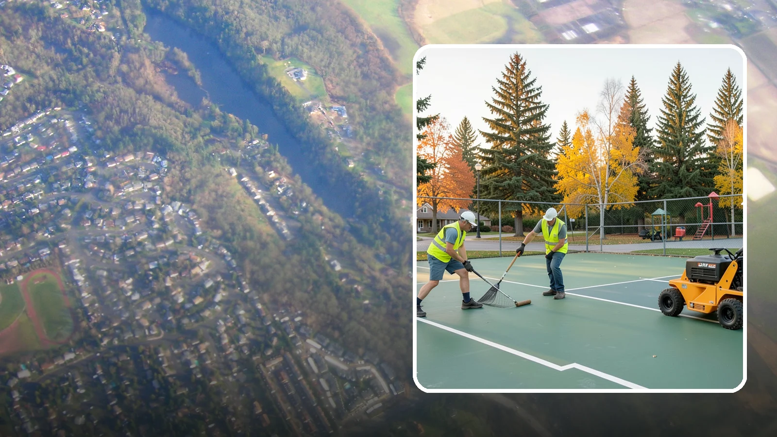 Tennis Court Maintenance in Algona, King County, WA - Routine cleaning and minor repair that protects public tennis court investments across municipal park systems.