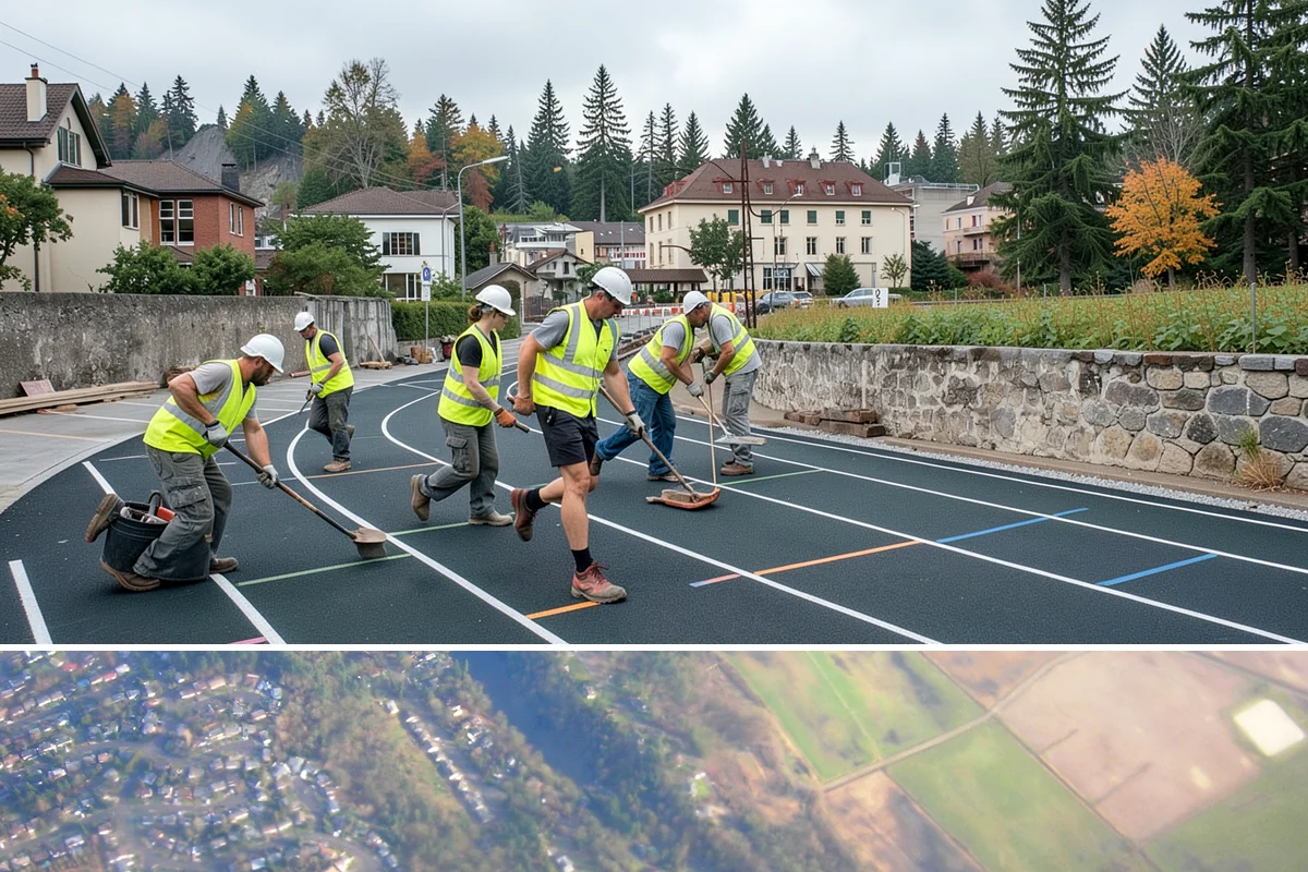 Tennis Court Maintenance in Algona, King County, WA - Surface cleaning and re-striping perform best in the drier May-through-September window when coatings cure properly.