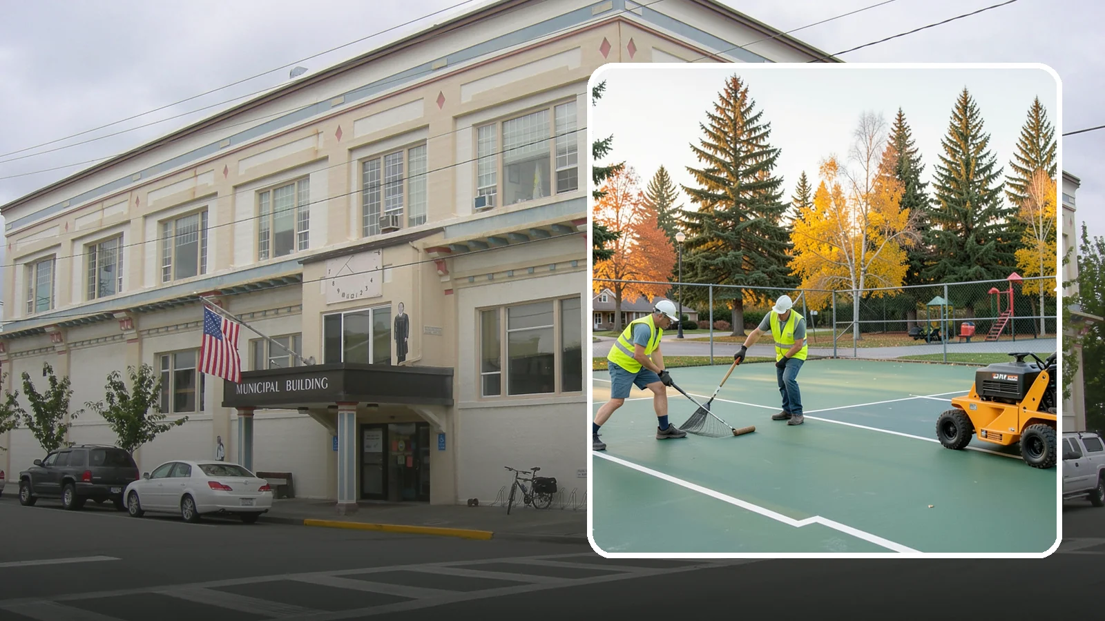 Tennis Court Maintenance in Anacortes, Skagit County, WA - Routine cleaning and minor repair that protects public tennis court investments across municipal park systems.