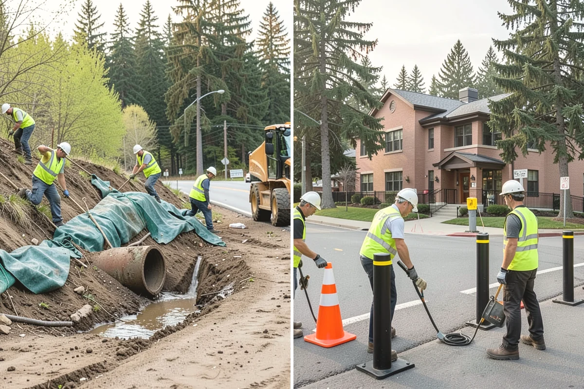 Tennis Court Maintenance in Anacortes, Skagit County, WA - Inspect surface, nets, posts, and perimeter fencing for defects